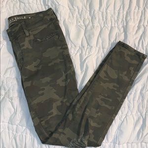 Camo jeans